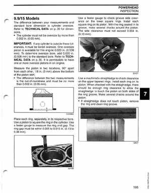 2004 SR Johnson 2 Stroke 9.9, 15, 25, 30 HP Outboards Service Manual, Page 196