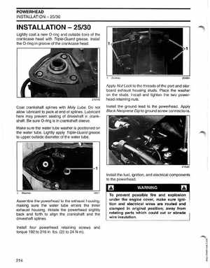 2004 SR Johnson 2 Stroke 9.9, 15, 25, 30 HP Outboards Service Manual, Page 215
