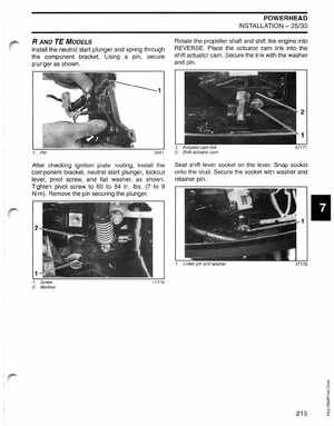 2004 SR Johnson 2 Stroke 9.9, 15, 25, 30 HP Outboards Service Manual, Page 216