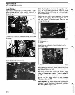 2004 SR Johnson 2 Stroke 9.9, 15, 25, 30 HP Outboards Service Manual, Page 217