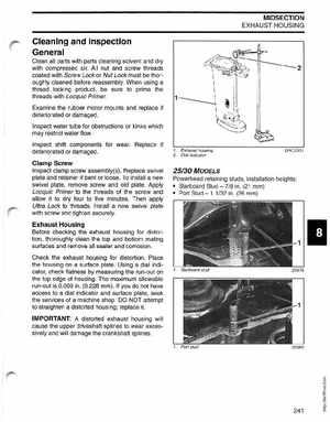 2004 SR Johnson 2 Stroke 9.9, 15, 25, 30 HP Outboards Service Manual, Page 242