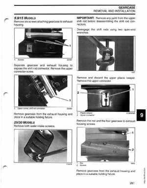 2004 SR Johnson 2 Stroke 9.9, 15, 25, 30 HP Outboards Service Manual, Page 262