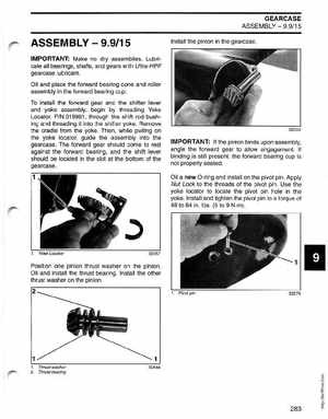 2004 SR Johnson 2 Stroke 9.9, 15, 25, 30 HP Outboards Service Manual, Page 284