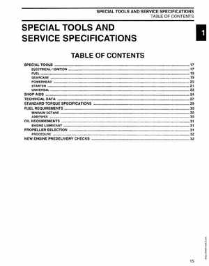 2004 SR Johnson 2-stroke 40, 50HP Service Manual, Page 16