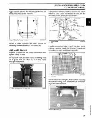 2004 SR Johnson 2-stroke 40, 50HP Service Manual, Page 40