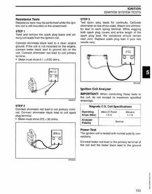 2004 SR Johnson 2-stroke 40, 50HP Service Manual, Page 124