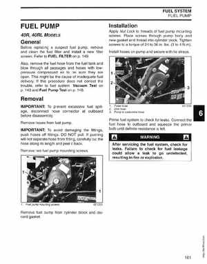 2004 SR Johnson 2-stroke 40, 50HP Service Manual, Page 162