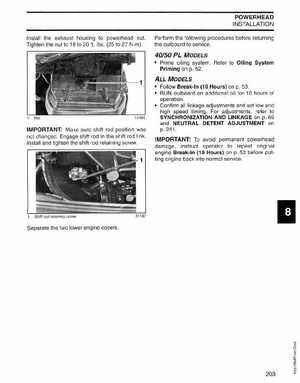 2004 SR Johnson 2-stroke 40, 50HP Service Manual, Page 204