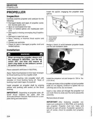 2004 SR Johnson 2-stroke 40, 50HP Service Manual, Page 235