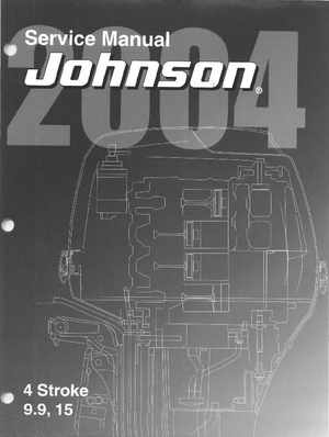 2004 SR Johnson 4 Stroke 9.9-15HP Outboards Service Manual, Page 1