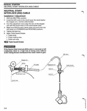 2004 SR Johnson 4 Stroke 9.9-15HP Outboards Service Manual, Page 103