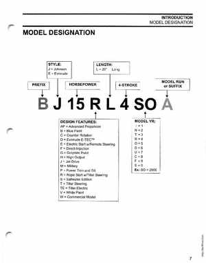 2005 SO Johnson 4 Stroke 9.9-15HP Outboards Service Manual, Page 8