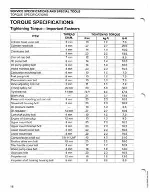 2005 SO Johnson 4 Stroke 9.9-15HP Outboards Service Manual, Page 17