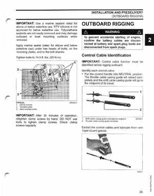 2005 SO Johnson 4 Stroke 9.9-15HP Outboards Service Manual, Page 34