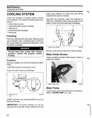 2005 SO Johnson 4 Stroke 9.9-15HP Outboards Service Manual, Page 49