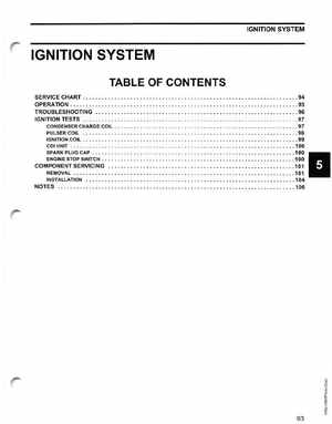 2005 SO Johnson 4 Stroke 9.9-15HP Outboards Service Manual, Page 92