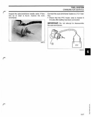 2005 SO Johnson 4 Stroke 9.9-15HP Outboards Service Manual, Page 116