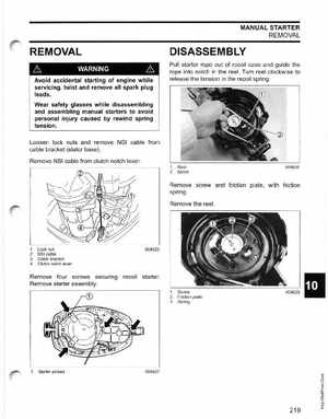 2005 SO Johnson 4 Stroke 9.9-15HP Outboards Service Manual, Page 218