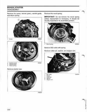 2005 SO Johnson 4 Stroke 9.9-15HP Outboards Service Manual, Page 219