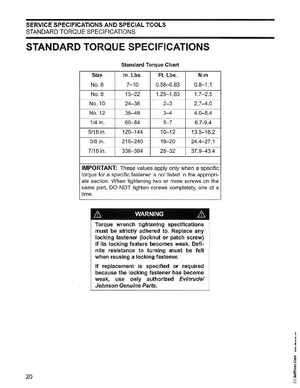2006 Johnson SD 3.5 HP 2 Stroke Outboard Service Manual, PN 5006562, Page 21