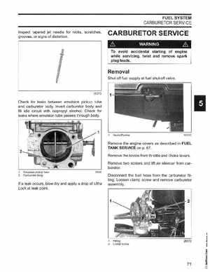 2006 Johnson SD 3.5 HP 2 Stroke Outboard Service Manual, PN 5006562, Page 72