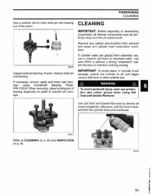 2006 Johnson SD 3.5 HP 2 Stroke Outboard Service Manual, PN 5006562, Page 84