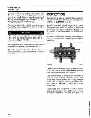 2006 Johnson SD 3.5 HP 2 Stroke Outboard Service Manual, PN 5006562, Page 85