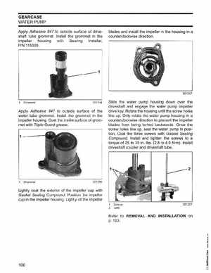 2006 Johnson SD 3.5 HP 2 Stroke Outboard Service Manual, PN 5006562, Page 107