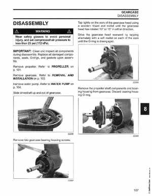 2006 Johnson SD 3.5 HP 2 Stroke Outboard Service Manual, PN 5006562, Page 108