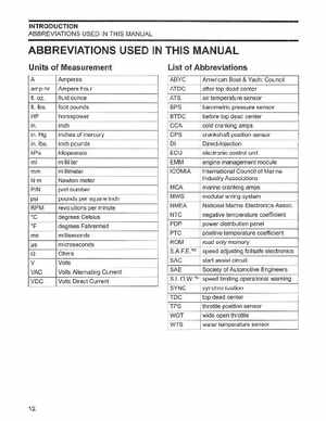 2006 Johnson SD 30 HP 4 Stroke Outboards Service Manual, PN 5006592, Page 13