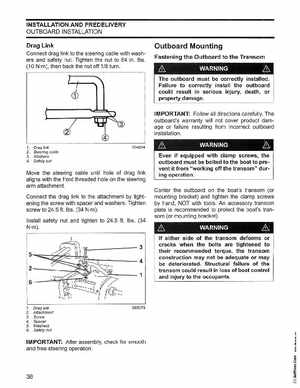 2006 Johnson SD 30 HP 4 Stroke Outboards Service Manual, PN 5006592, Page 39