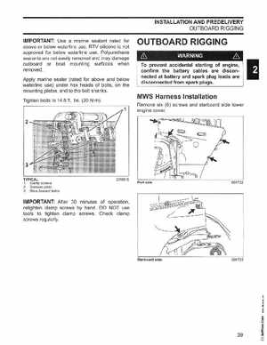 2006 Johnson SD 30 HP 4 Stroke Outboards Service Manual, PN 5006592, Page 40