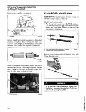 2006 Johnson SD 30 HP 4 Stroke Outboards Service Manual, PN 5006592, Page 41