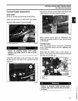 2006 Johnson SD 30 HP 4 Stroke Outboards Service Manual, PN 5006592, Page 42