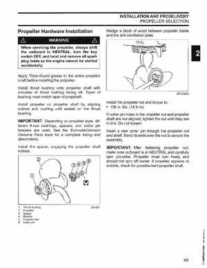 2006 Johnson SD 30 HP 4 Stroke Outboards Service Manual, PN 5006592, Page 50