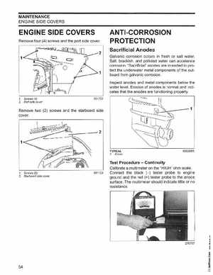 2006 Johnson SD 30 HP 4 Stroke Outboards Service Manual, PN 5006592, Page 55