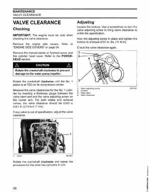 2006 Johnson SD 30 HP 4 Stroke Outboards Service Manual, PN 5006592, Page 69