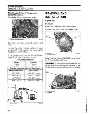2006 Johnson SD 30 HP 4 Stroke Outboards Service Manual, PN 5006592, Page 81