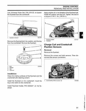 2006 Johnson SD 30 HP 4 Stroke Outboards Service Manual, PN 5006592, Page 82