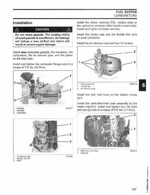 2006 Johnson SD 30 HP 4 Stroke Outboards Service Manual, PN 5006592, Page 108