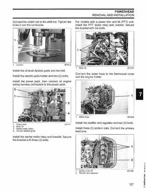 2006 Johnson SD 30 HP 4 Stroke Outboards Service Manual, PN 5006592, Page 128