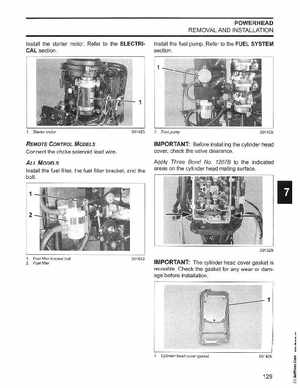 2006 Johnson SD 30 HP 4 Stroke Outboards Service Manual, PN 5006592, Page 130