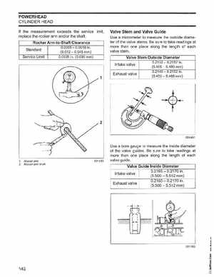 2006 Johnson SD 30 HP 4 Stroke Outboards Service Manual, PN 5006592, Page 143