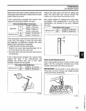 2006 Johnson SD 30 HP 4 Stroke Outboards Service Manual, PN 5006592, Page 144