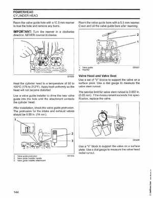 2006 Johnson SD 30 HP 4 Stroke Outboards Service Manual, PN 5006592, Page 145
