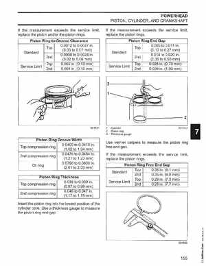 2006 Johnson SD 30 HP 4 Stroke Outboards Service Manual, PN 5006592, Page 156