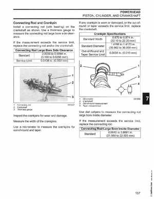 2006 Johnson SD 30 HP 4 Stroke Outboards Service Manual, PN 5006592, Page 158