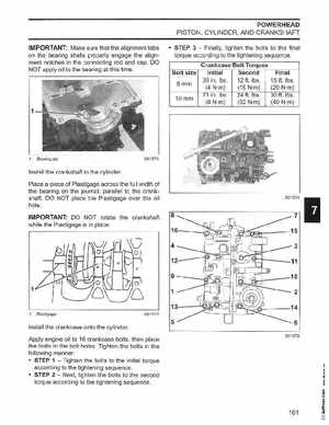 2006 Johnson SD 30 HP 4 Stroke Outboards Service Manual, PN 5006592, Page 162
