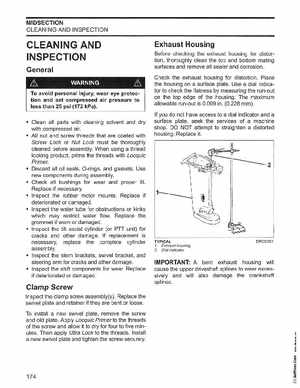 2006 Johnson SD 30 HP 4 Stroke Outboards Service Manual, PN 5006592, Page 175