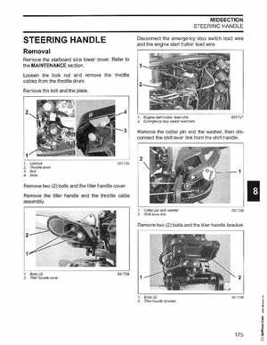 2006 Johnson SD 30 HP 4 Stroke Outboards Service Manual, PN 5006592, Page 176